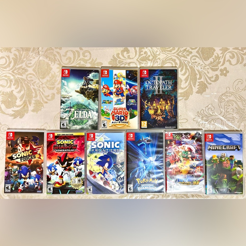 Sold
Nintendo Switch Game Bundle